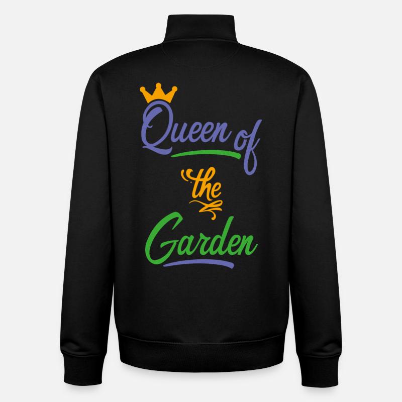 Garten - Unisex Organic Zip Sweatshirt von Stanley/Stella - Schwarz