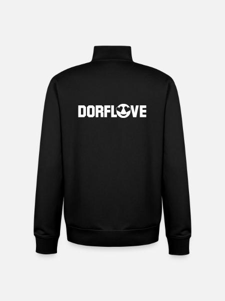 Dorflove - Unisex Organic Zip Sweatshirt by Stanley/Stella - black