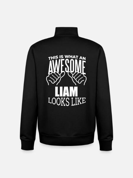 Liam - Unisex Organic Zip Sweatshirt by Stanley/Stella - black