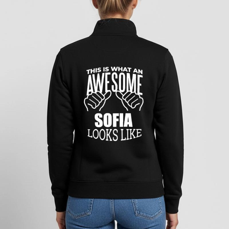 Sofia Sweat zippé unisexe en coton bio Stanley/Stella