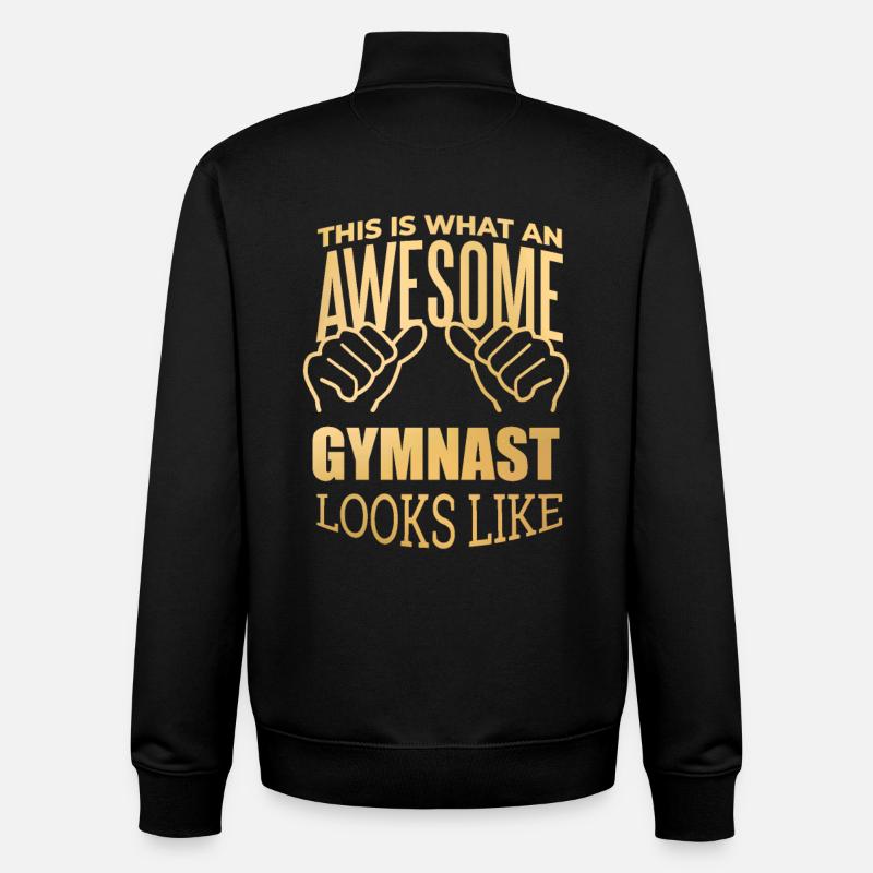 Turner - Unisex Organic Zip Sweatshirt von Stanley/Stella - Schwarz