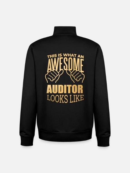 Auditeur Auditeur Auditeur Auditeur - Sweat zippé unisexe en coton bio Stanley/Stella - noir