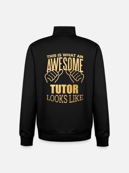 Tutor - Unisex Organic Zip Sweatshirt by Stanley/Stella - black