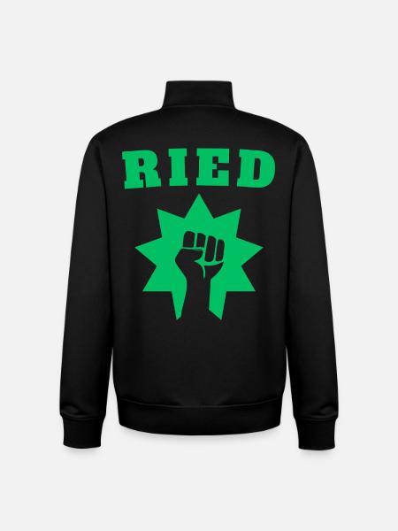 Ried - Unisex Organic Zip Sweatshirt von Stanley/Stella - Schwarz