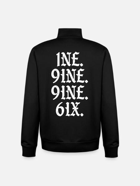 Millésime 1996 - Sweat zippé unisexe en coton bio Stanley/Stella - noir