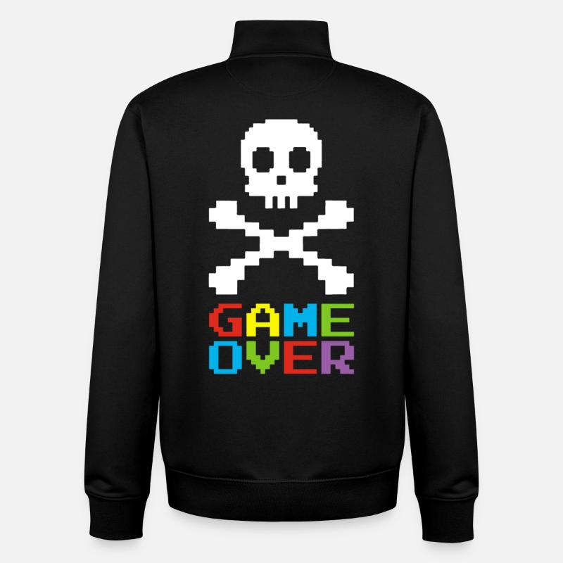 Endgame - Unisex Organic Zip Sweatshirt by Stanley/Stella - black