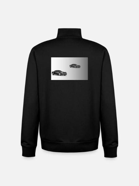 Auto - Unisex Organic Zip Sweatshirt von Stanley/Stella - Schwarz