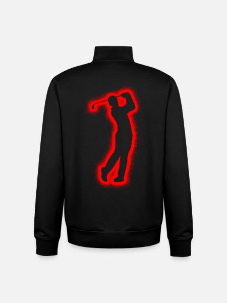 Golfers Golfers Golfers Boys Men Golf - Unisex Organic Zip Sweatshirt by Stanley/Stella - black
