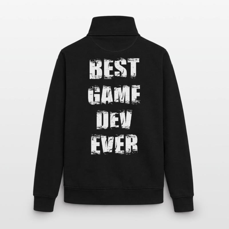 Game Developer Unisex Organic Zip Sweatshirt by Stanley/Stella