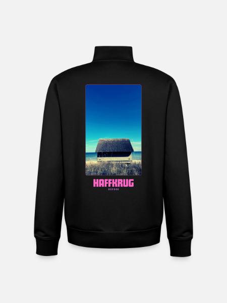 HAFFKRUG Strand - Unisex Organic Zip Sweatshirt von Stanley/Stella - Schwarz