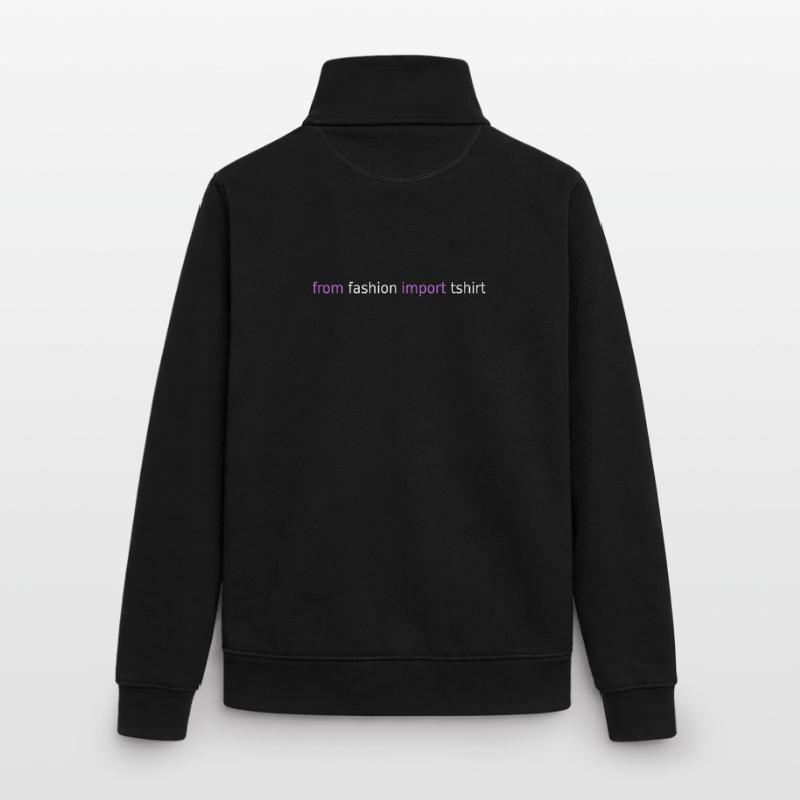 Python Shirt Unisex Organic Zip Sweatshirt von Stanley/Stella