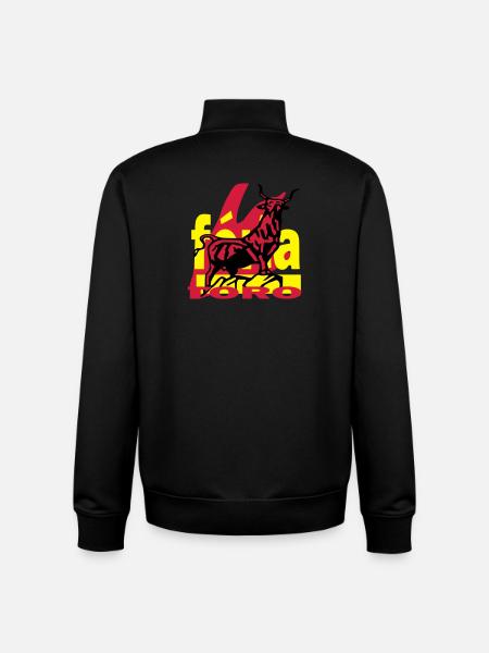 Feria 2 - Unisex Organic Zip Sweatshirt by Stanley/Stella - black