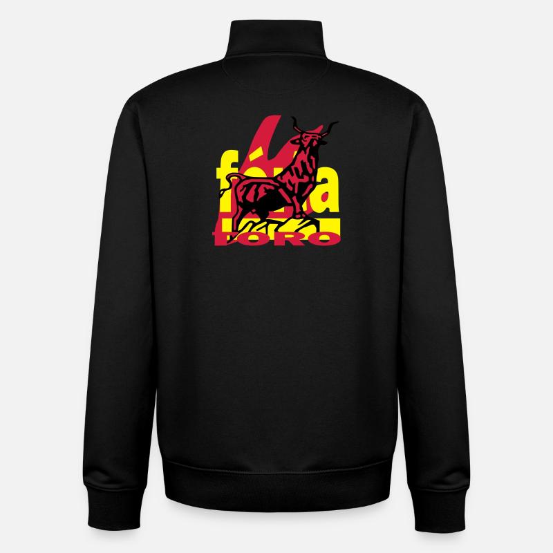 Feria 2 - Unisex Organic Zip Sweatshirt von Stanley/Stella - Schwarz