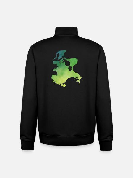 ruegen - Unisex Organic Zip Sweatshirt von Stanley/Stella - Schwarz