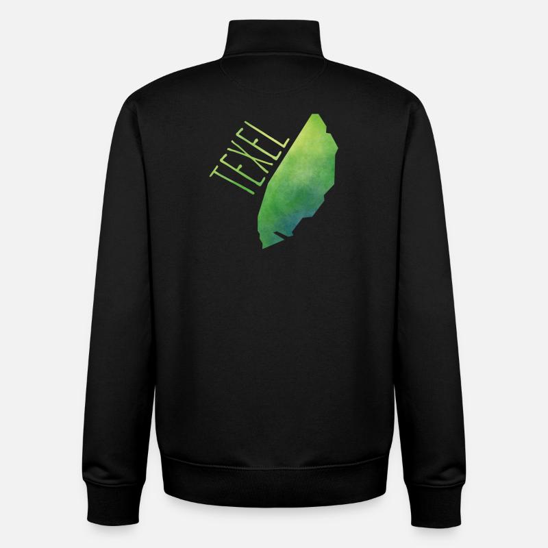 Texel - Unisex Organic Zip Sweatshirt by Stanley/Stella - black