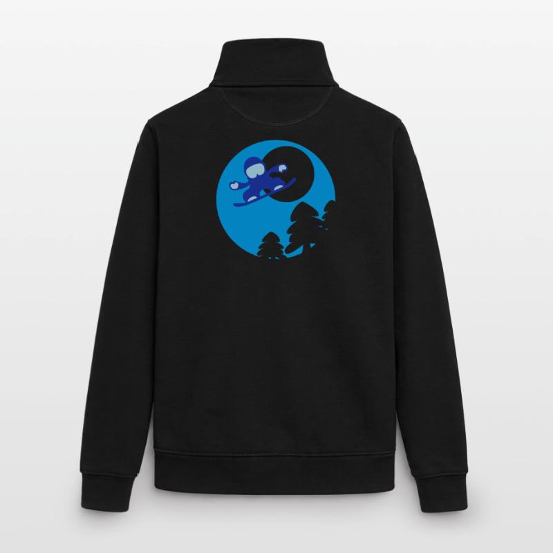 snowboader2 Unisex Organic Zip Sweatshirt von Stanley/Stella