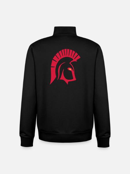 Trojan - Unisex Organic Zip Sweatshirt von Stanley/Stella - Schwarz
