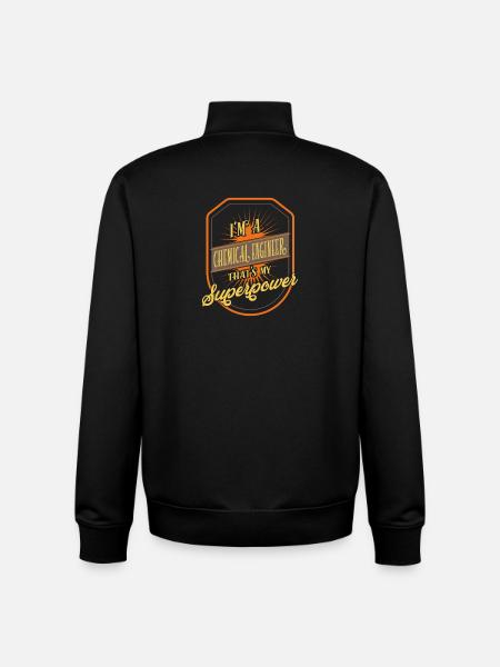Chemical Engineer Chemical Engineering - Unisex Organic Zip Sweatshirt by Stanley/Stella - black