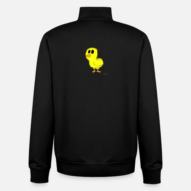 Küken / hatchling - Unisex Organic Zip Sweatshirt von Stanley/Stella - Schwarz