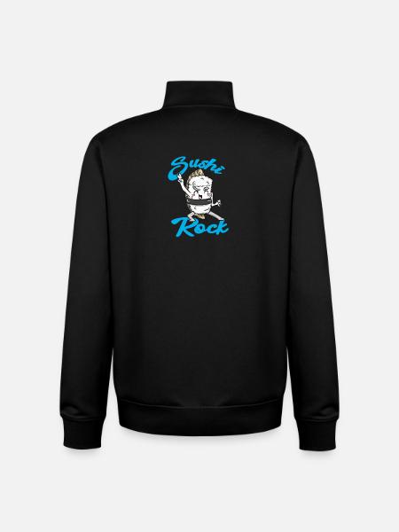 Sushi Essen Japan Geschenk - Unisex Organic Zip Sweatshirt von Stanley/Stella - Schwarz