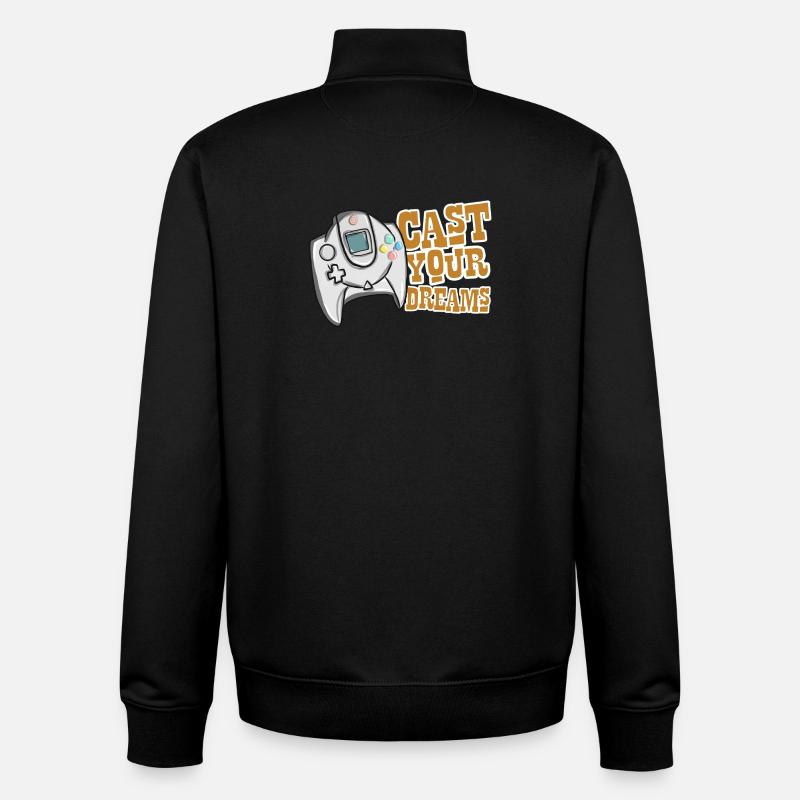 Game Zocken Geschenk - Unisex Organic Zip Sweatshirt von Stanley/Stella - Schwarz