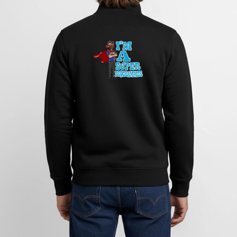 Programmierer Informatik Geschenk Unisex Organic Zip Sweatshirt von Stanley/Stella