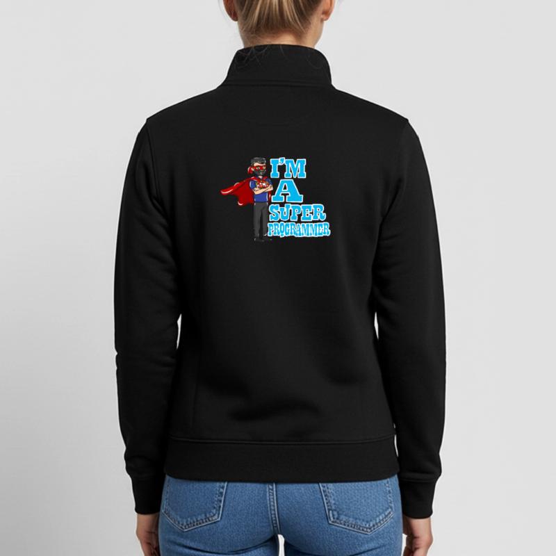 Programmierer Informatik Geschenk Unisex Organic Zip Sweatshirt von Stanley/Stella