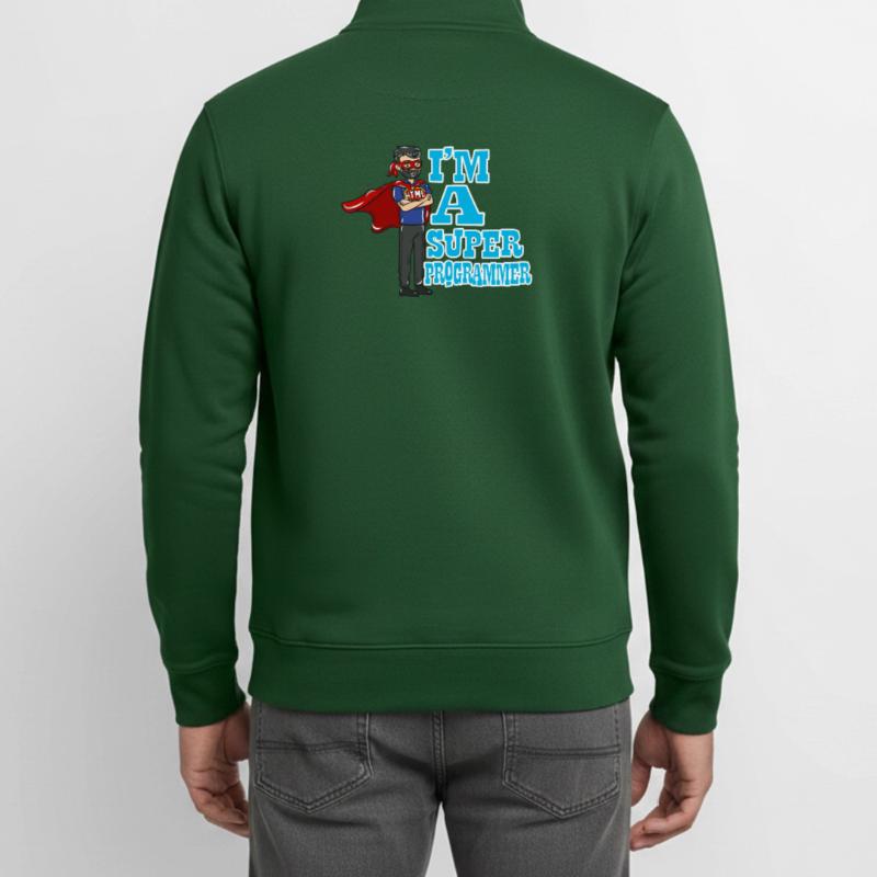 Programmer computer science gift Unisex Organic Zip Sweatshirt by Stanley/Stella