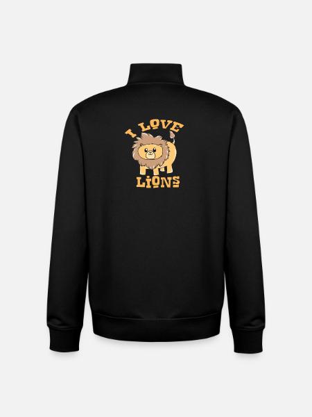 safari - Unisex Organic Zip Sweatshirt by Stanley/Stella - black
