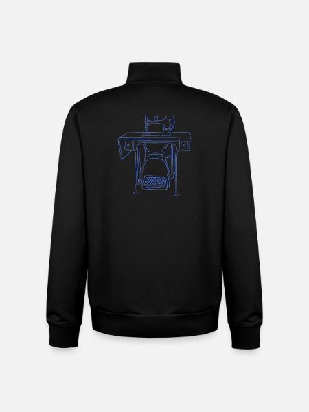 tailor - Unisex Organic Zip Sweatshirt by Stanley/Stella - black