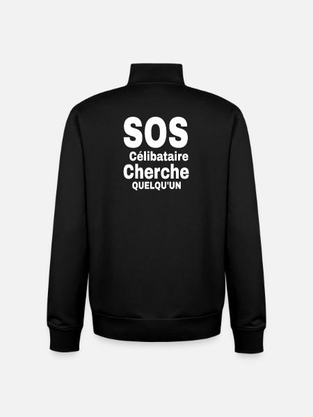 Celibacy Statement Design 2023 - Unisex Organic Zip Sweatshirt by Stanley/Stella - black