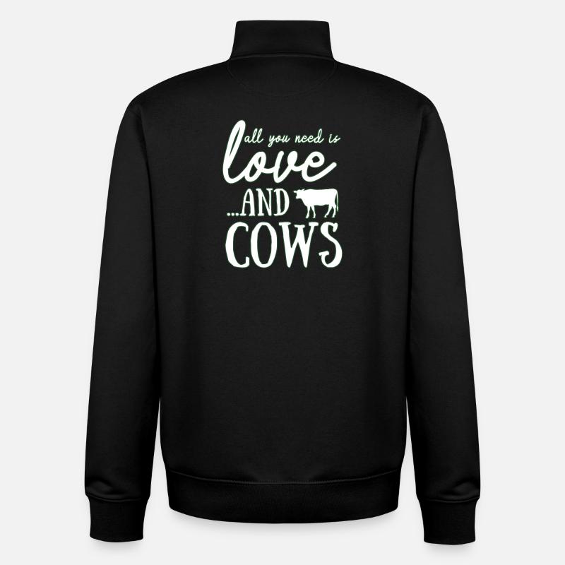 Bauer - Unisex Organic Zip Sweatshirt von Stanley/Stella - Schwarz