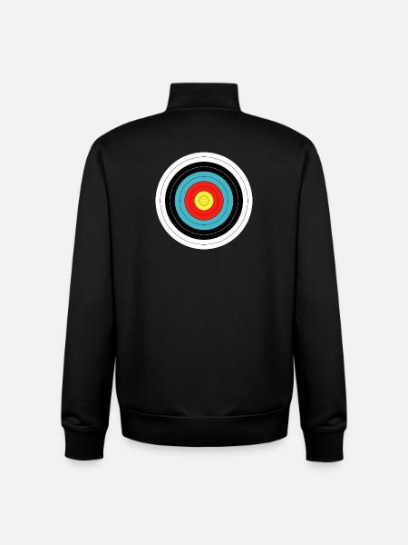 target - Unisex Organic Zip Sweatshirt by Stanley/Stella - black