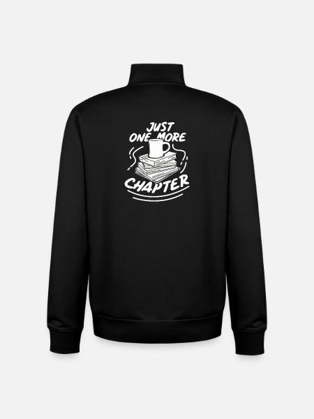 Read books book gift bookshelf - Unisex Organic Zip Sweatshirt by Stanley/Stella - black