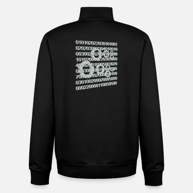 Techniker Technologie - Unisex Organic Zip Sweatshirt von Stanley/Stella - Schwarz