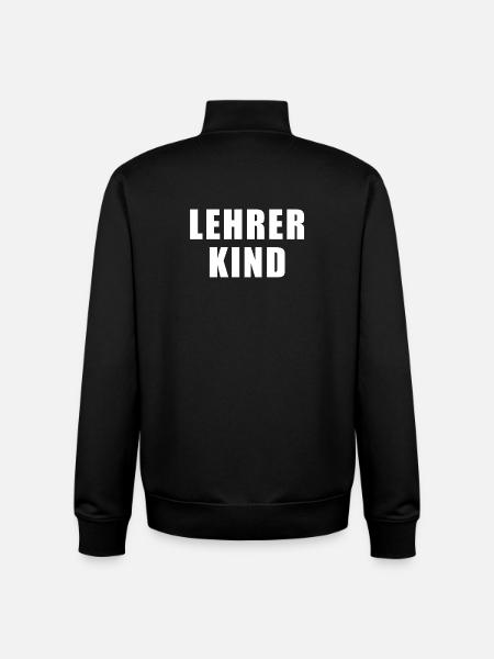 Lehrerkind - Unisex Organic Zip Sweatshirt von Stanley/Stella - Schwarz