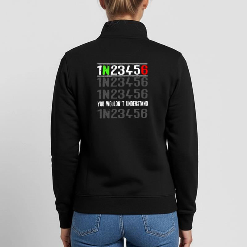 Glyphes de code que tu ne comprendrais pas Sweat zippé unisexe en coton bio Stanley/Stella