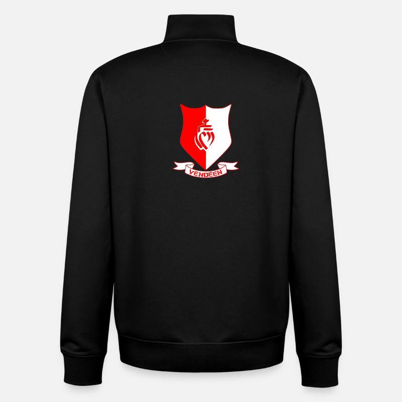 vendee - Unisex Organic Zip Sweatshirt by Stanley/Stella - black