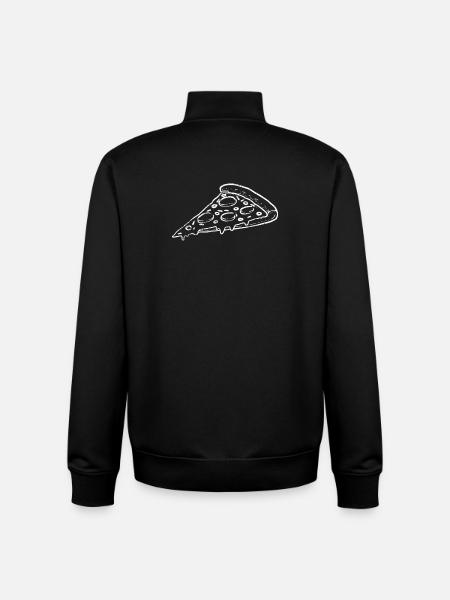Pizza Pizzeria Pizza Baker - Unisex Organic Zip Sweatshirt by Stanley/Stella - black