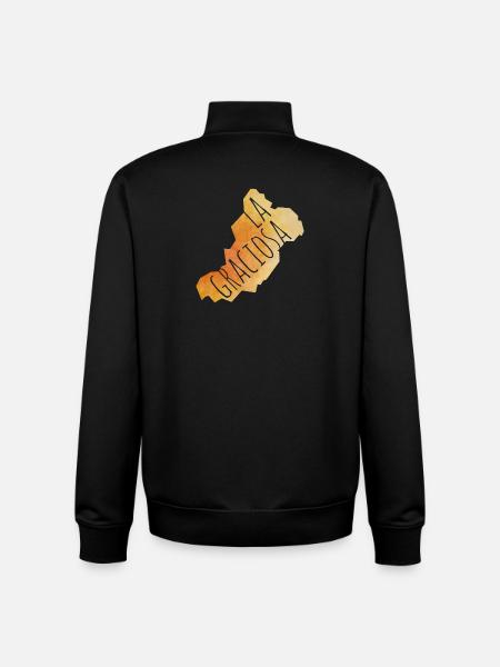 La Graciosa - Unisex Organic Zip Sweatshirt von Stanley/Stella - Schwarz