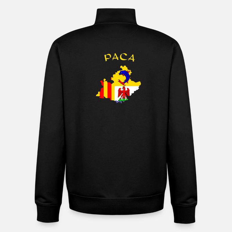 PACA - Unisex Organic Zip Sweatshirt von Stanley/Stella - Schwarz