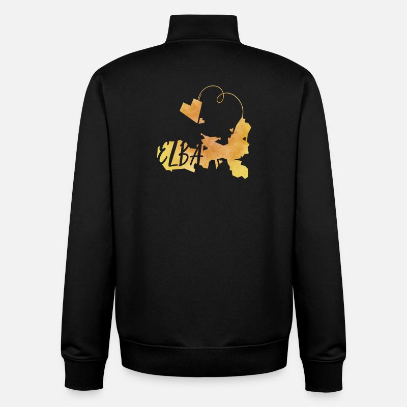 Elba - Unisex Organic Zip Sweatshirt von Stanley/Stella - Schwarz