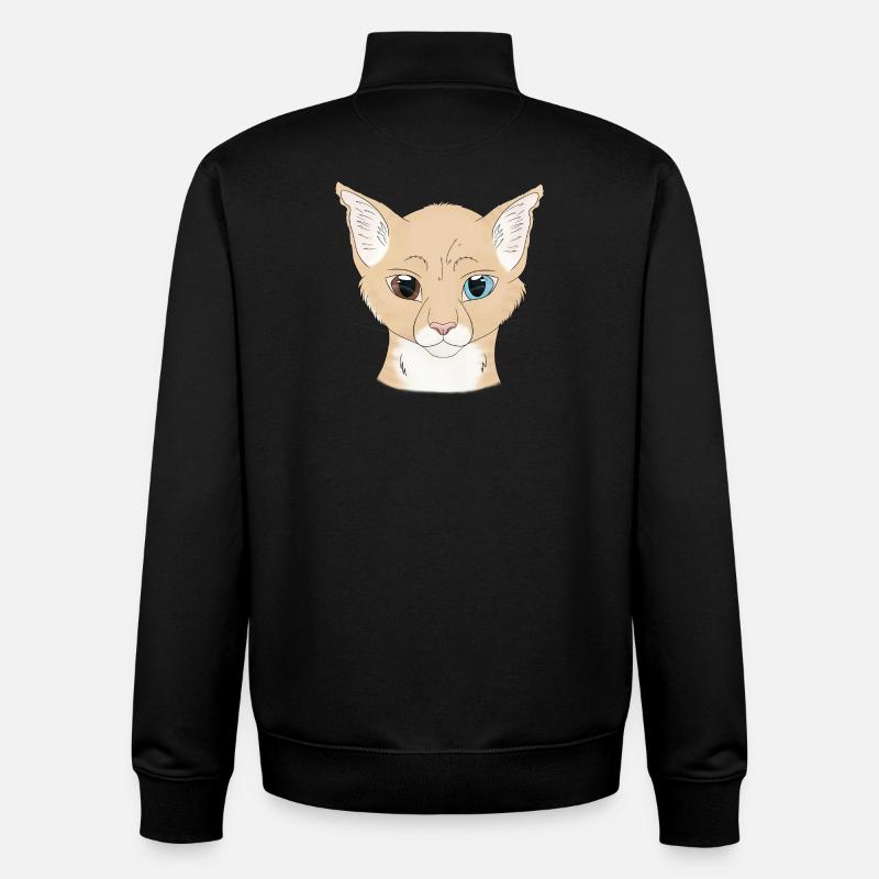 Warrior Cats - Brownfoot - Unisex Organic Zip Sweatshirt by Stanley/Stella - black