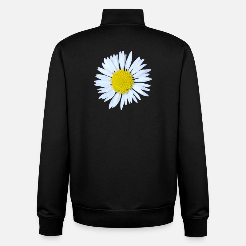 Daisy - Unisex Organic Zip Sweatshirt by Stanley/Stella - black