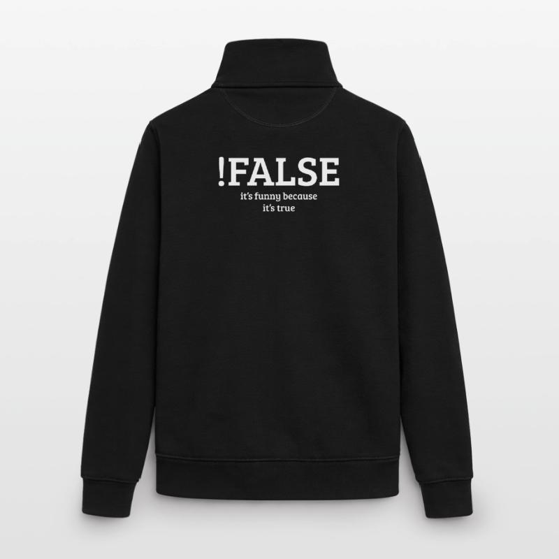 Programmierung Programmierer Unisex Organic Zip Sweatshirt von Stanley/Stella
