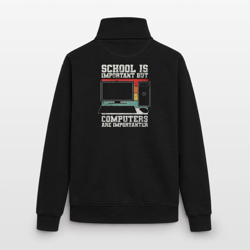 Computer Programmierer Unisex Organic Zip Sweatshirt von Stanley/Stella