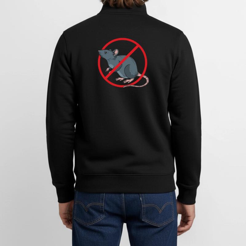 Schädlingsbekämpfung Kammerjäger Unisex Organic Zip Sweatshirt von Stanley/Stella