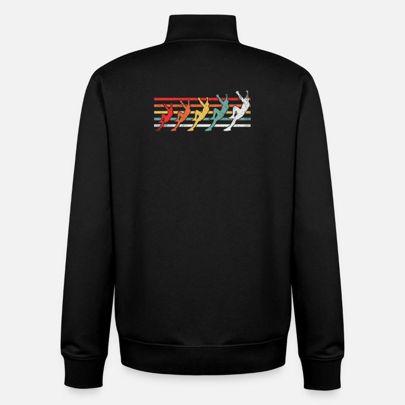 Klettern Kletterer - Unisex Organic Zip Sweatshirt von Stanley/Stella - Schwarz