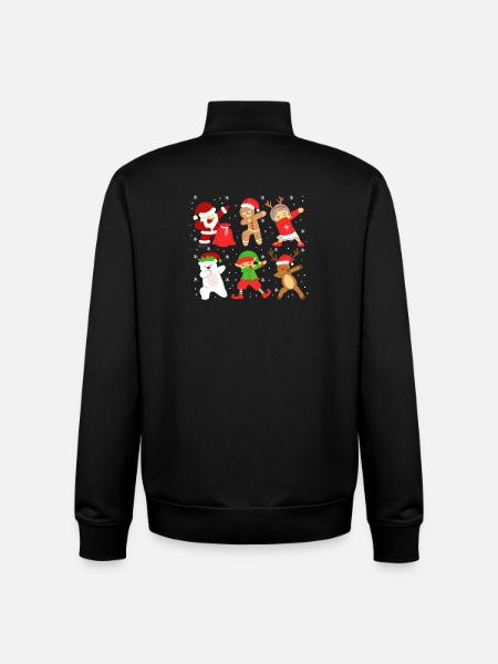 Weihnachten - Unisex Organic Zip Sweatshirt von Stanley/Stella - Schwarz