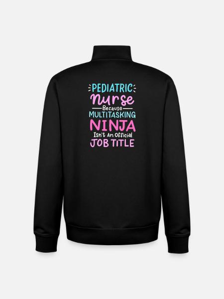 Kinderkrankenschwester - Unisex Organic Zip Sweatshirt von Stanley/Stella - Schwarz